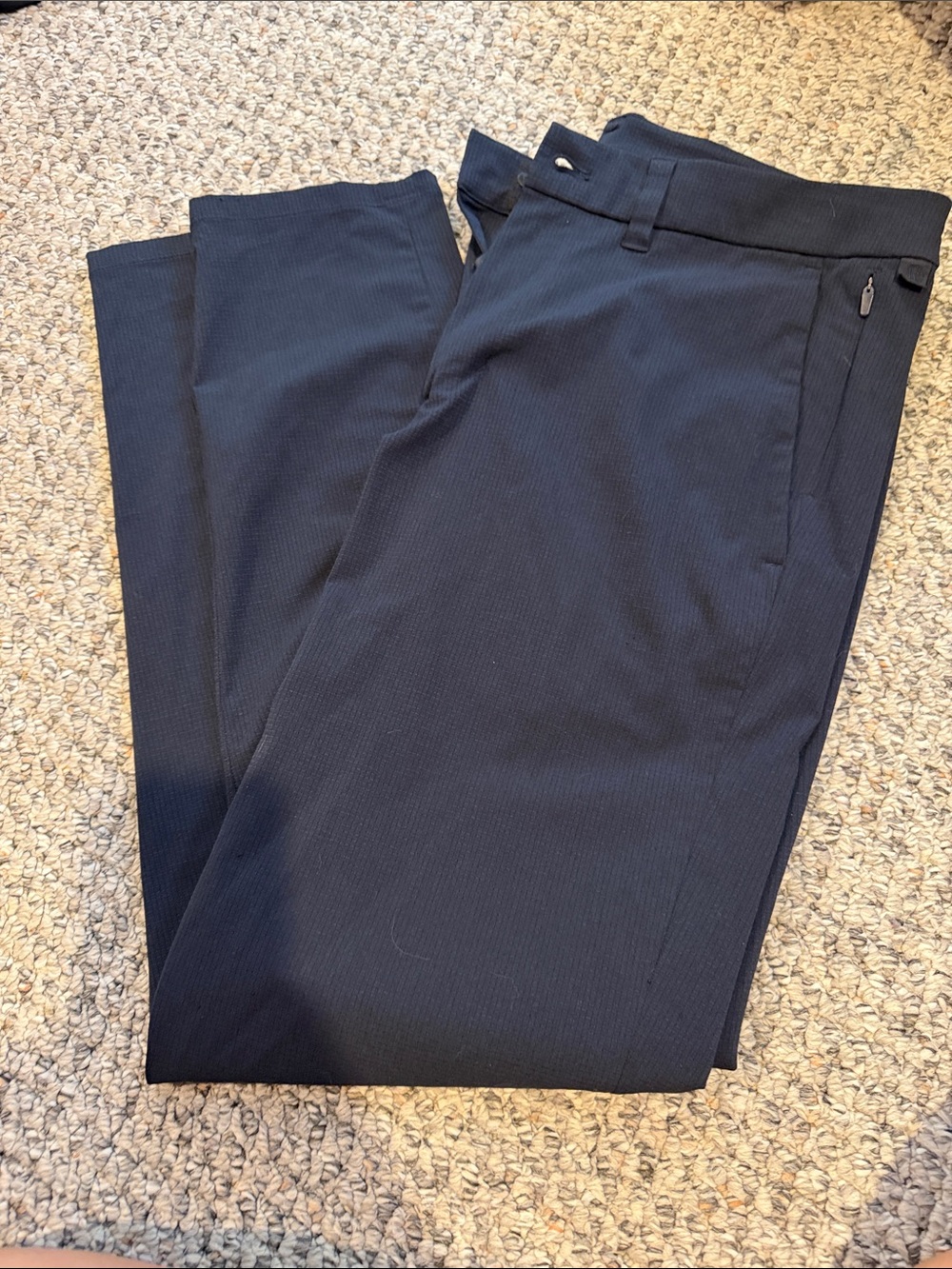 lululemon athletica Men's Navy Dress Pants — Slim Tailored